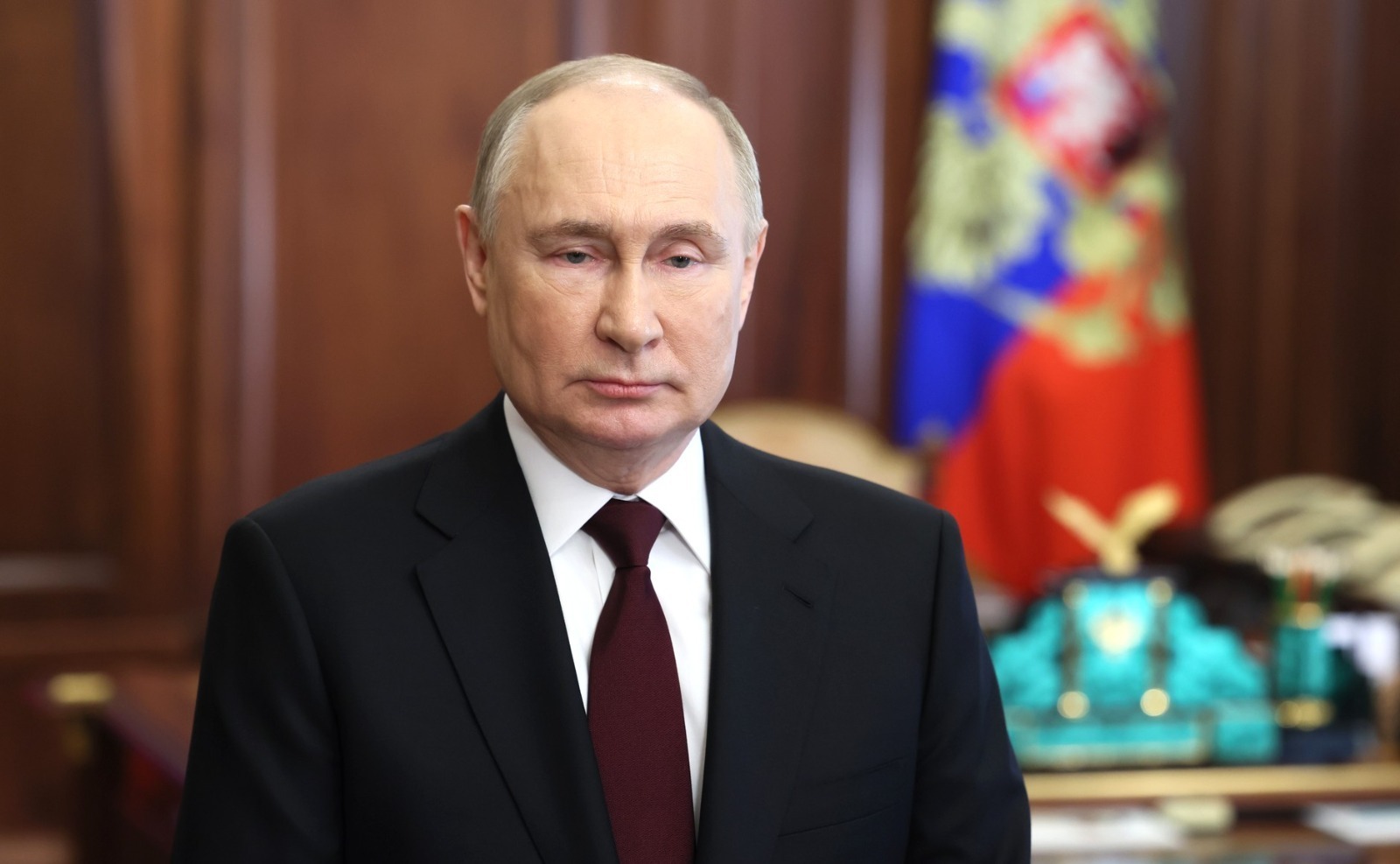 kremlin.ru Владимир Путин обратился к россиянам перед голосованием на выборах президента