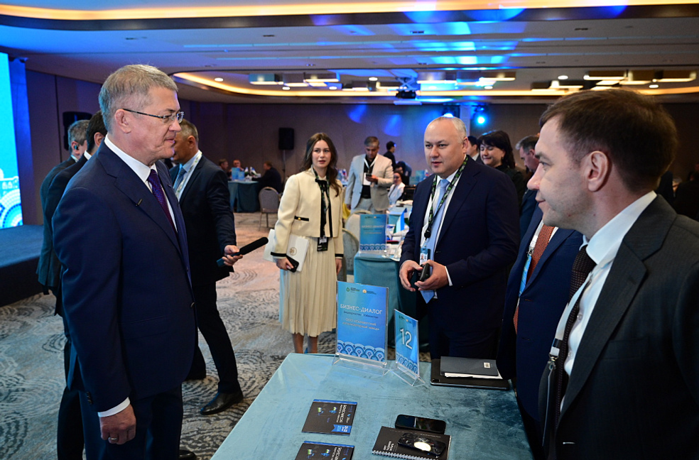 Радий Хабиров дал старт переговорам на форуме «ИННОПРОМ. Центральная Азия»