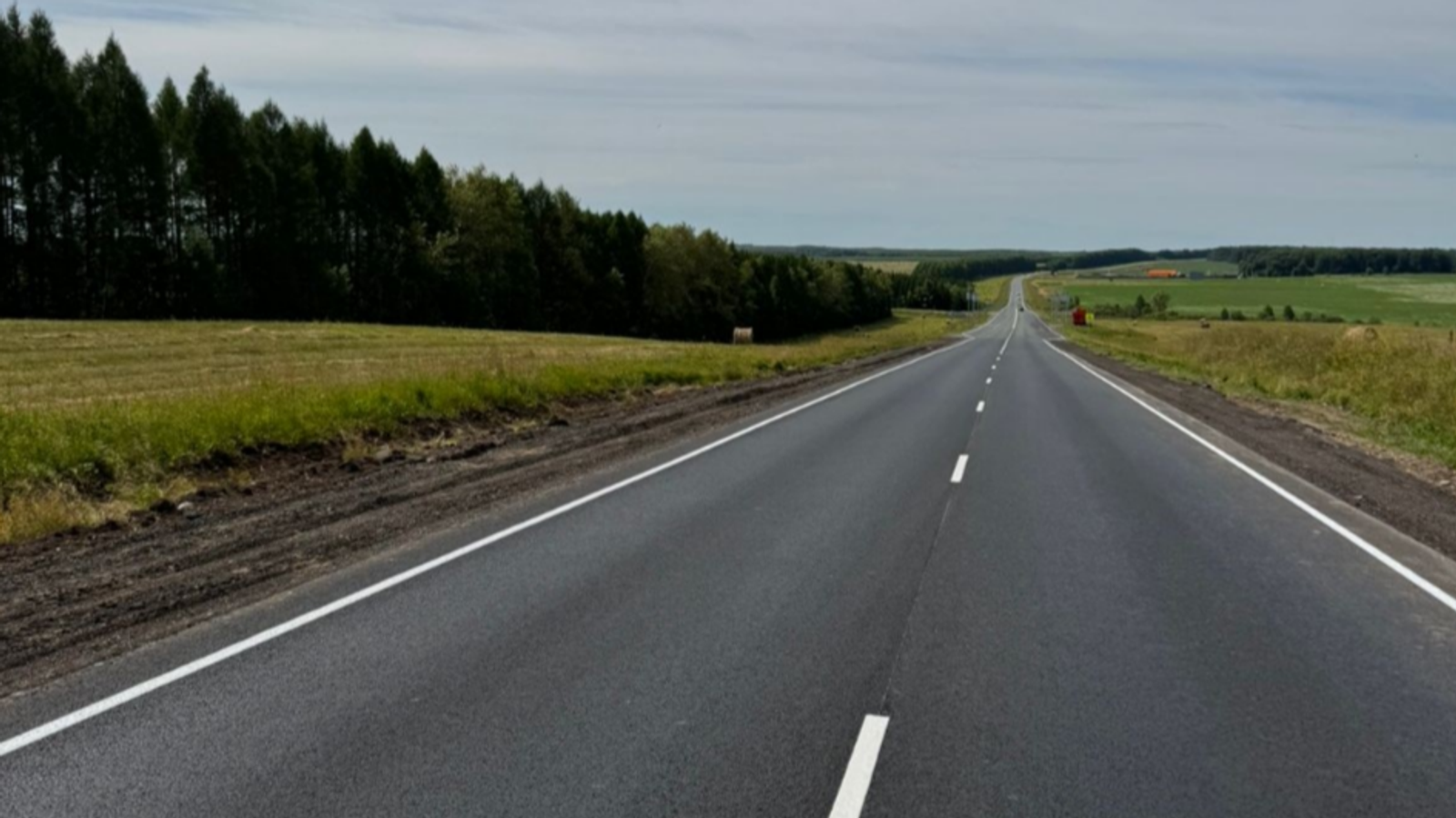 В Башкортостане завершили ремонт 4,3 км дороги Бирск – Тастуба – Сатка