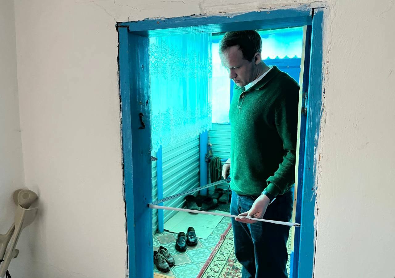 В Миякинском районе ветерану СВО с инвалидностью адаптируют жилье