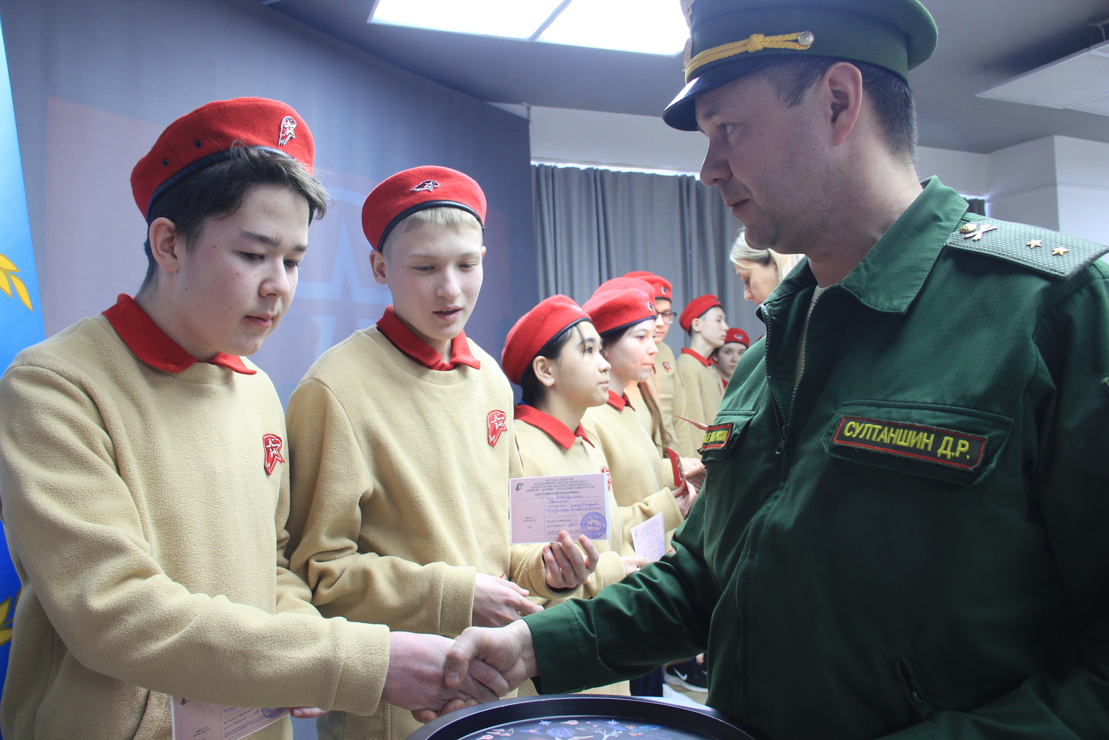 В агидельские ряды Юнармии прибыло