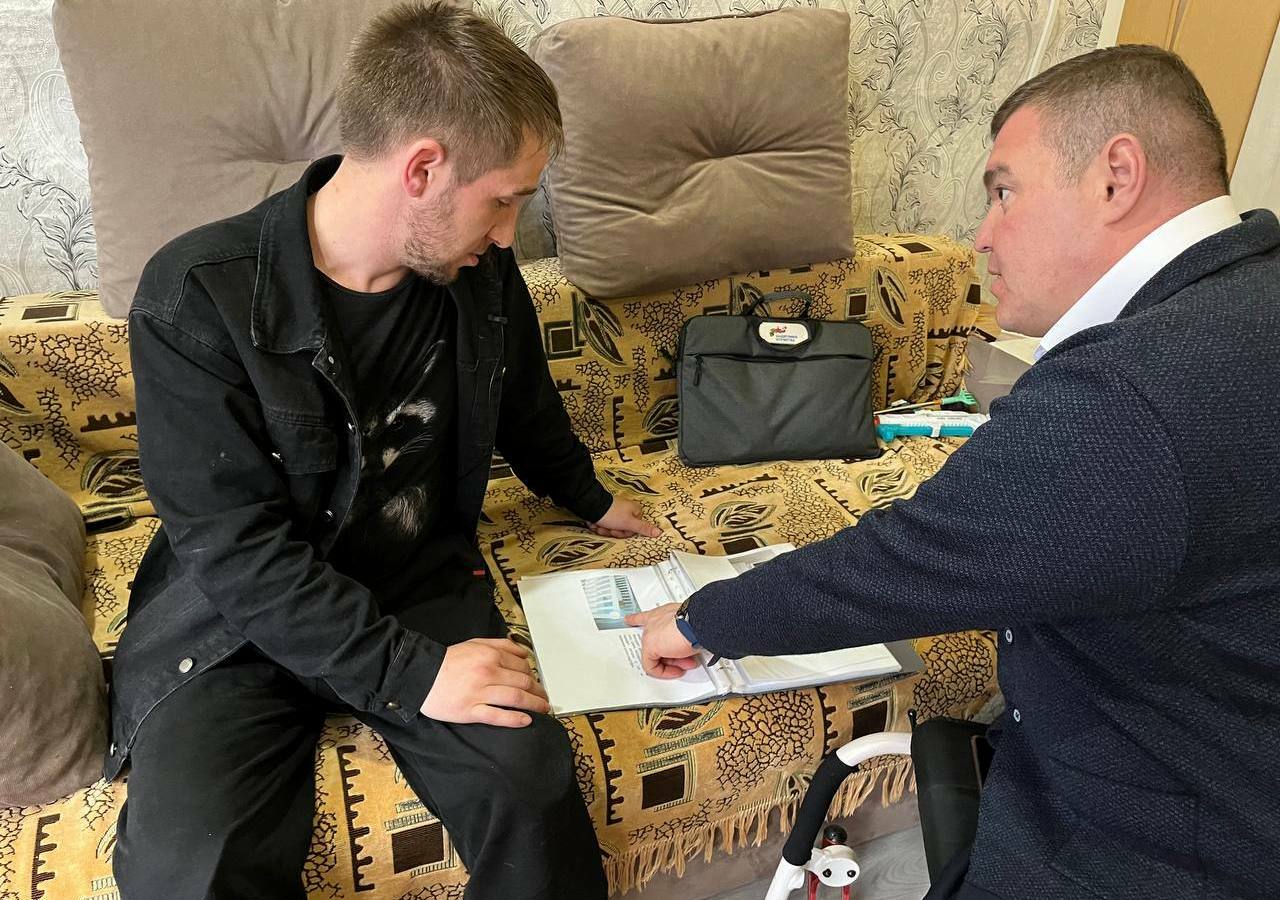 В Миякинском районе ветерану СВО с инвалидностью адаптируют жилье