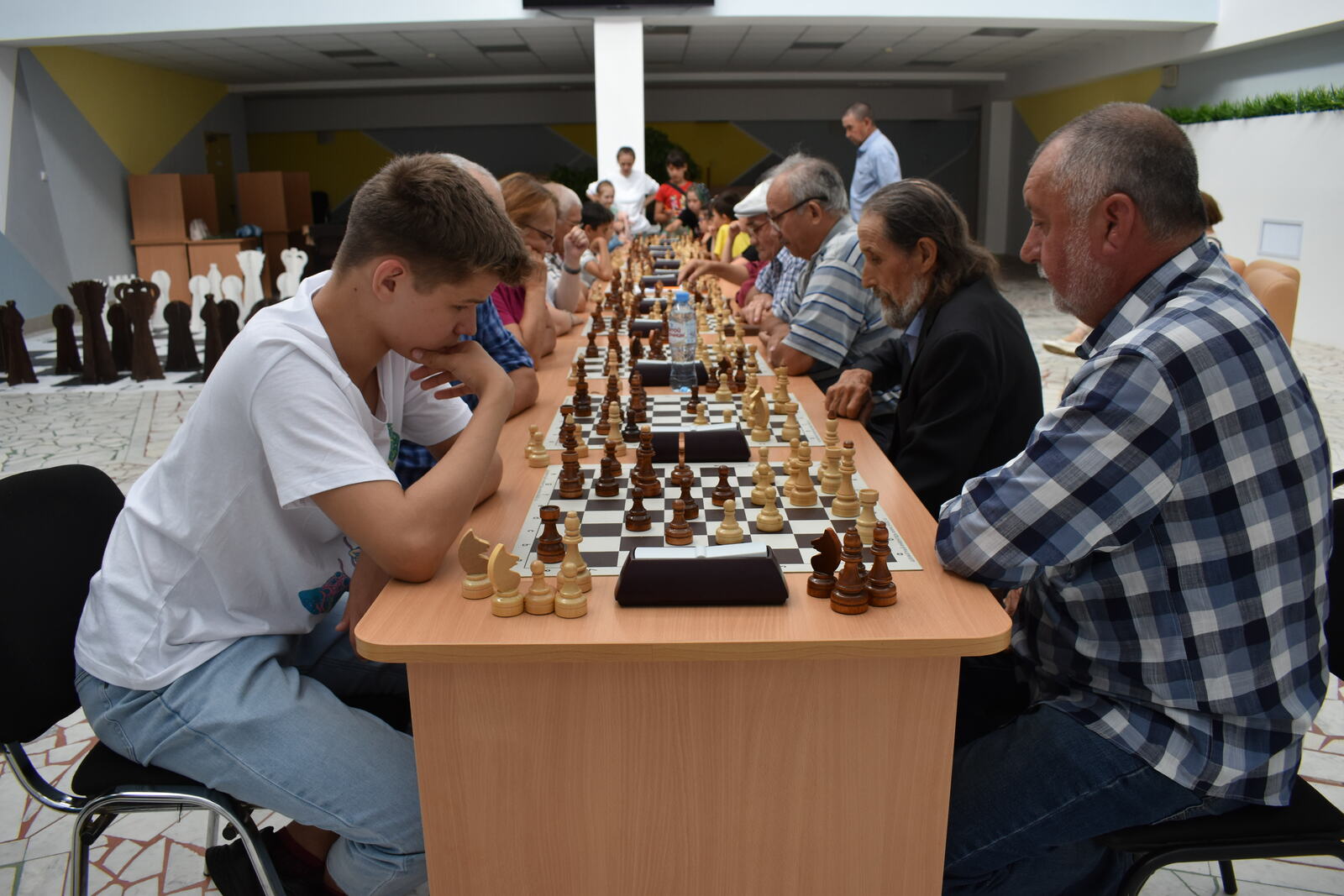 В Международный день шахмат в Агидели состоялся шахматный турнир