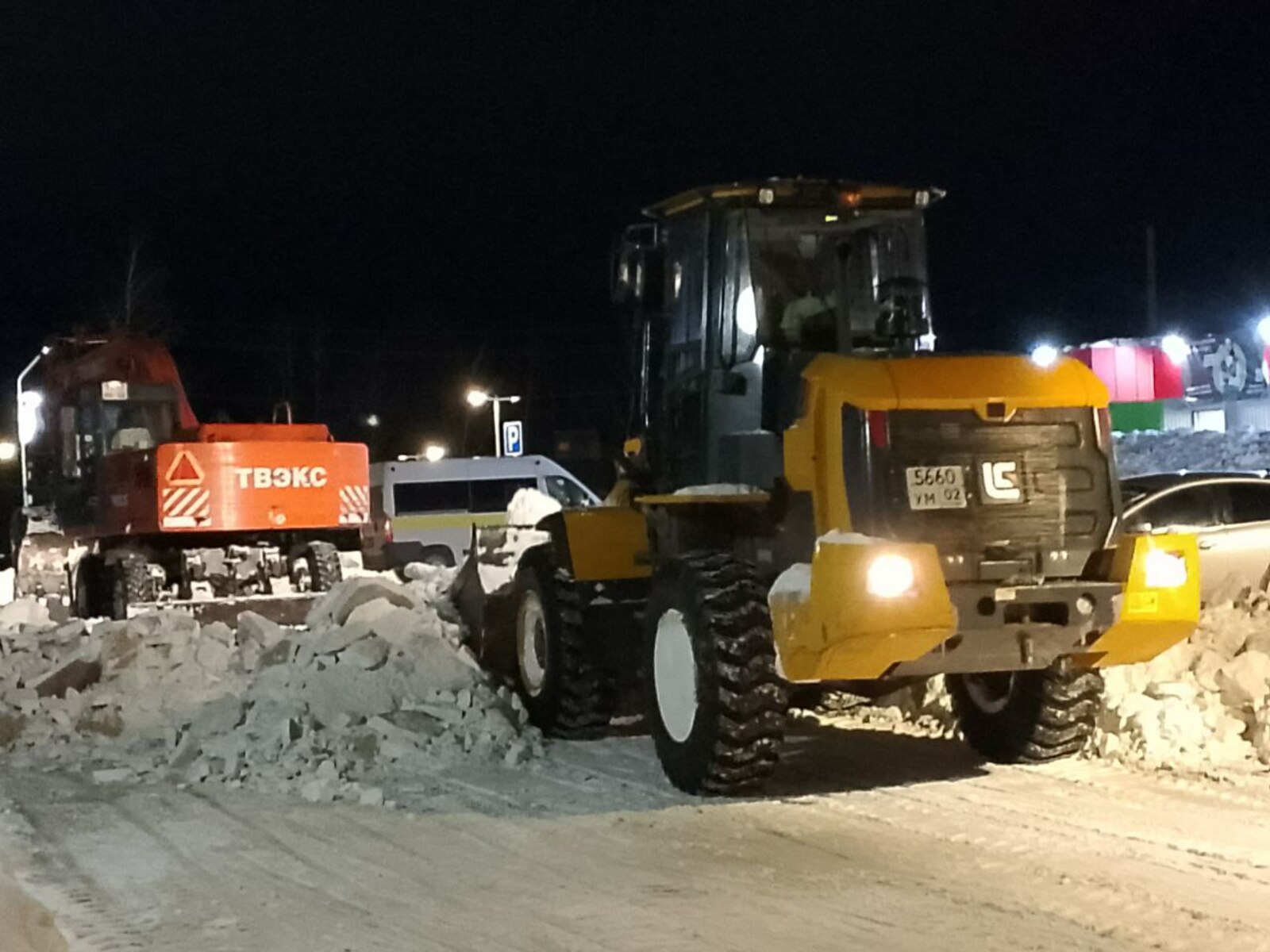 В Агидели  продолжается зачистка улиц от  снега
