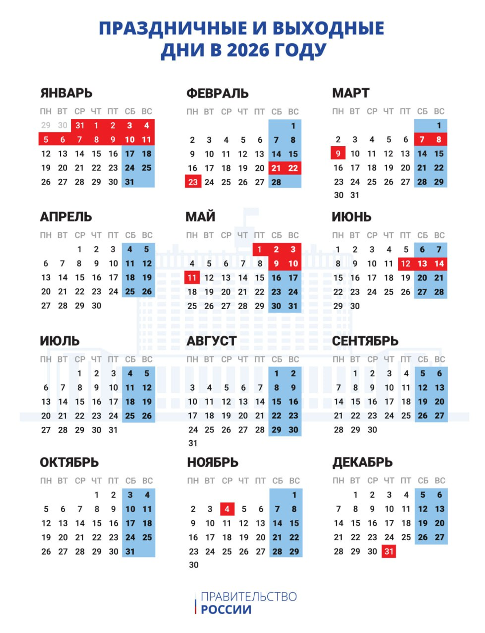 Пора планировать отпуск в 2026 году