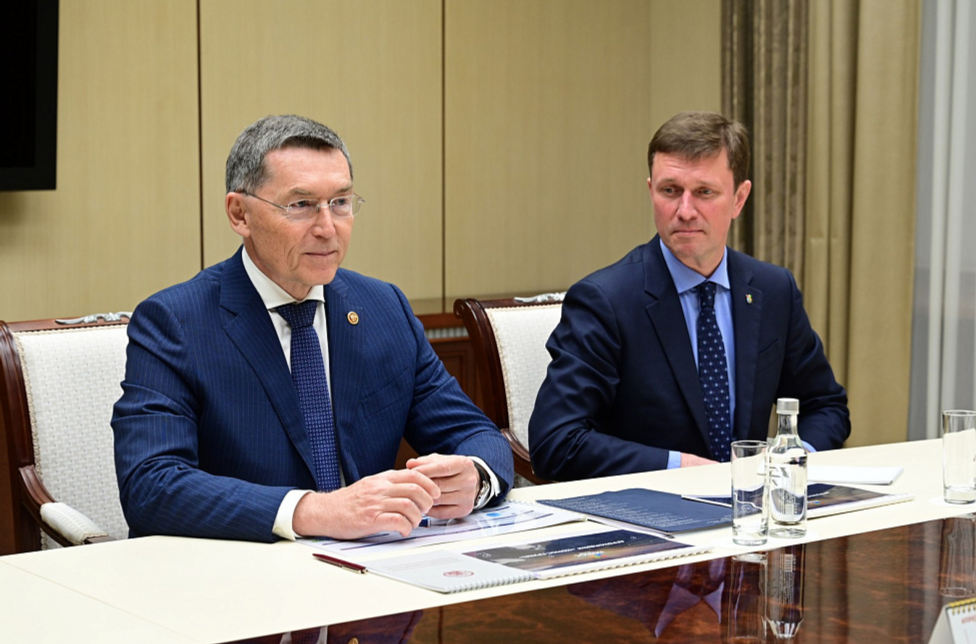 Рабочая встреча с управляющим холдинга «КОМОС ГРУПП» Андреем Шутовым