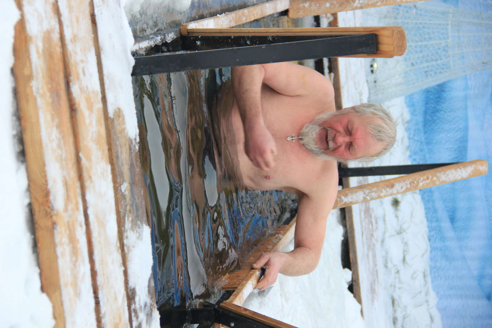 Крещенская иордань в Агидели