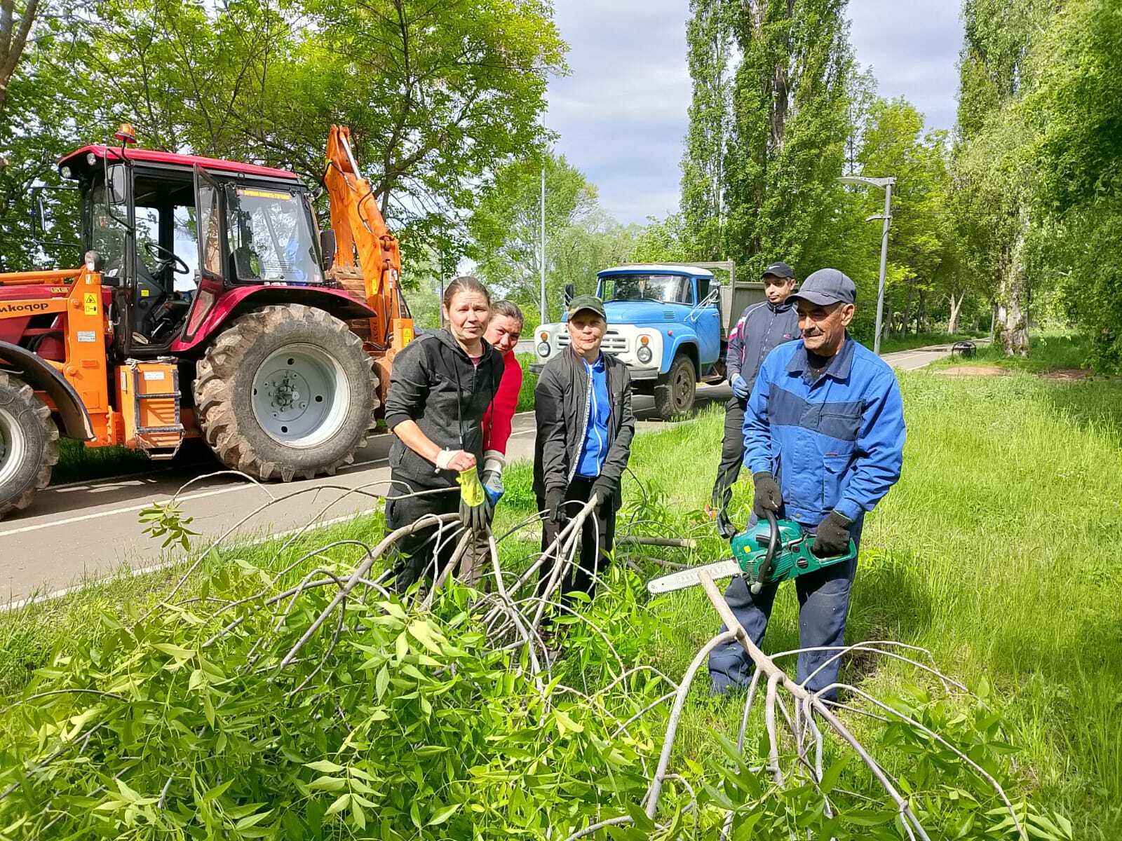 Агидель  готовится к праздникам в обновлённом виде
