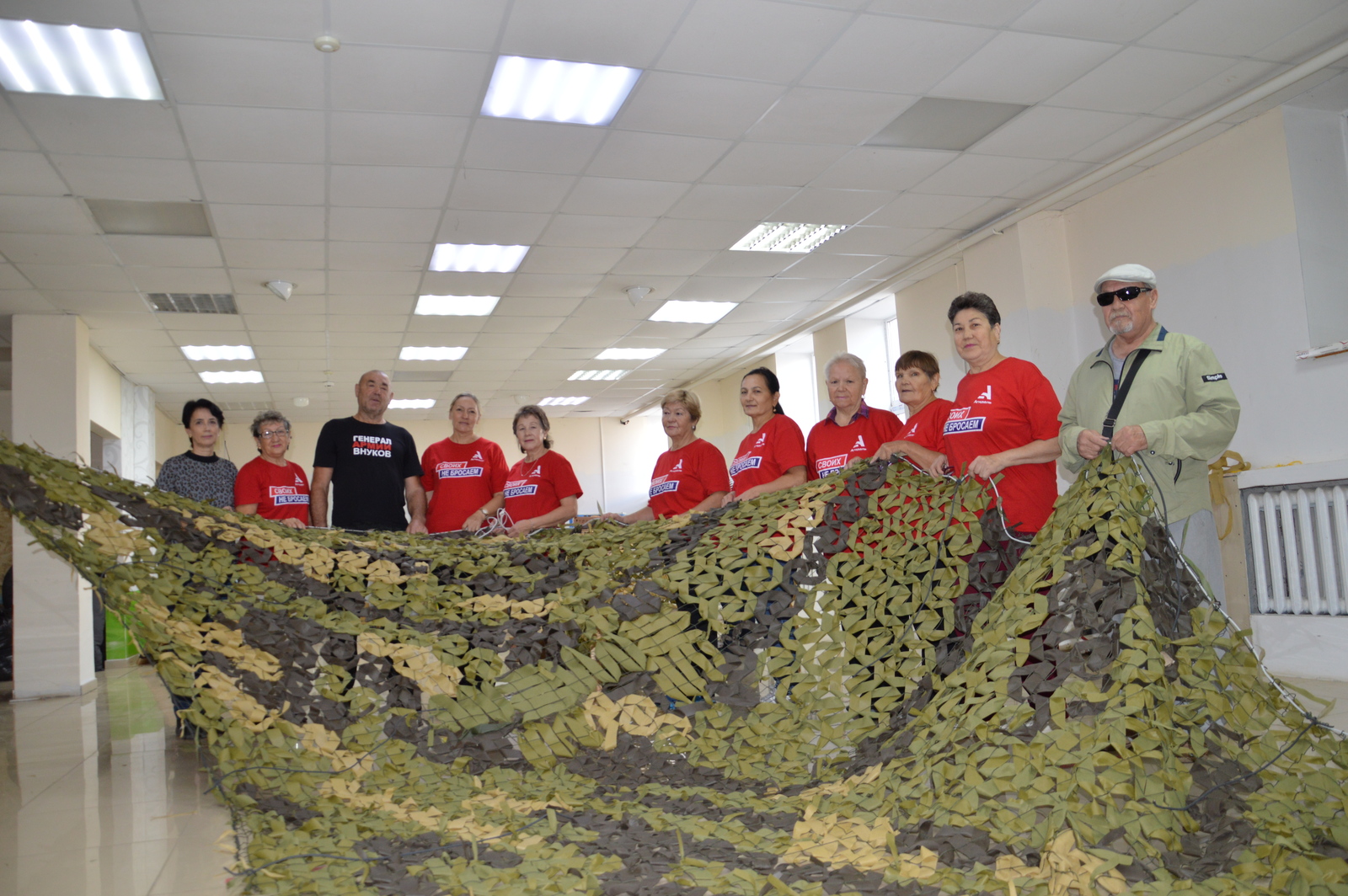 В Агидели волонтеры "Своих не бросаем" плечом к плечу помогают бойцам