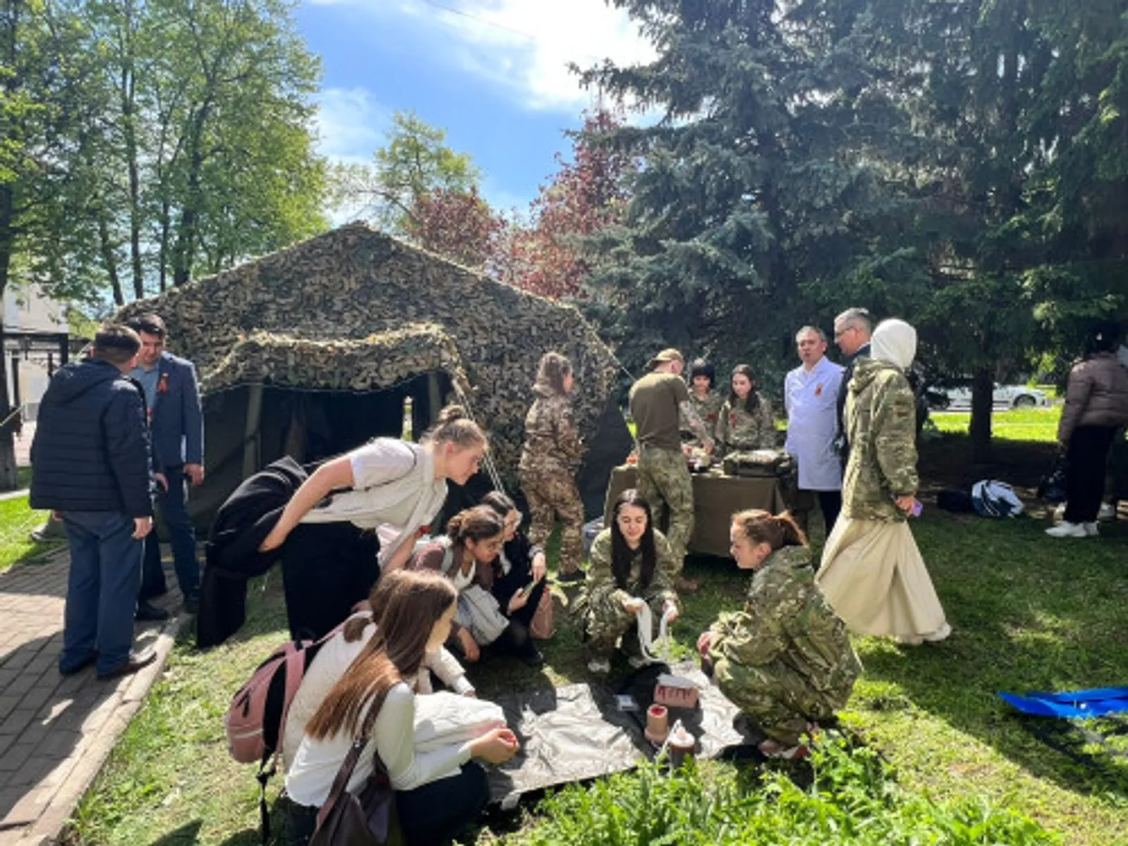 В Уфе  проходит образовательно-патриотический марафон по тактической медицине