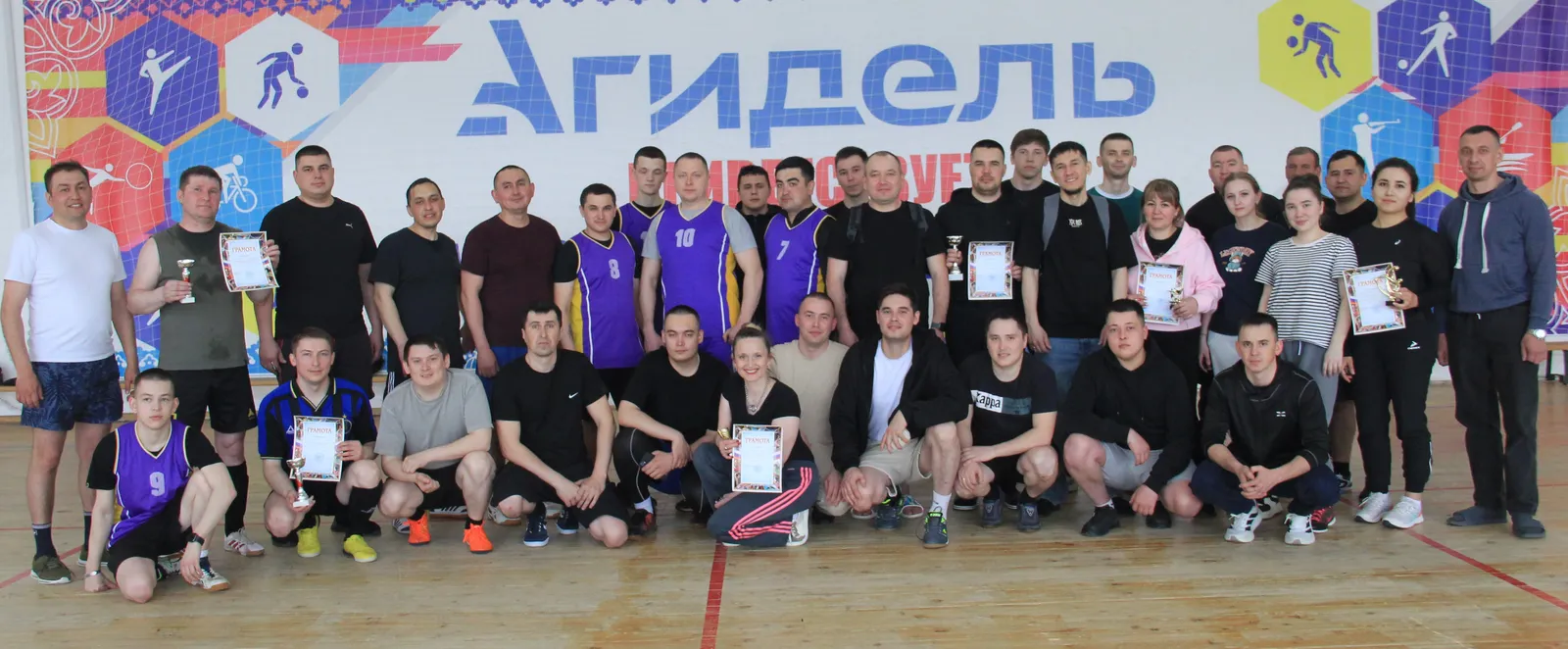 В Агидели полицейские играли в футбол