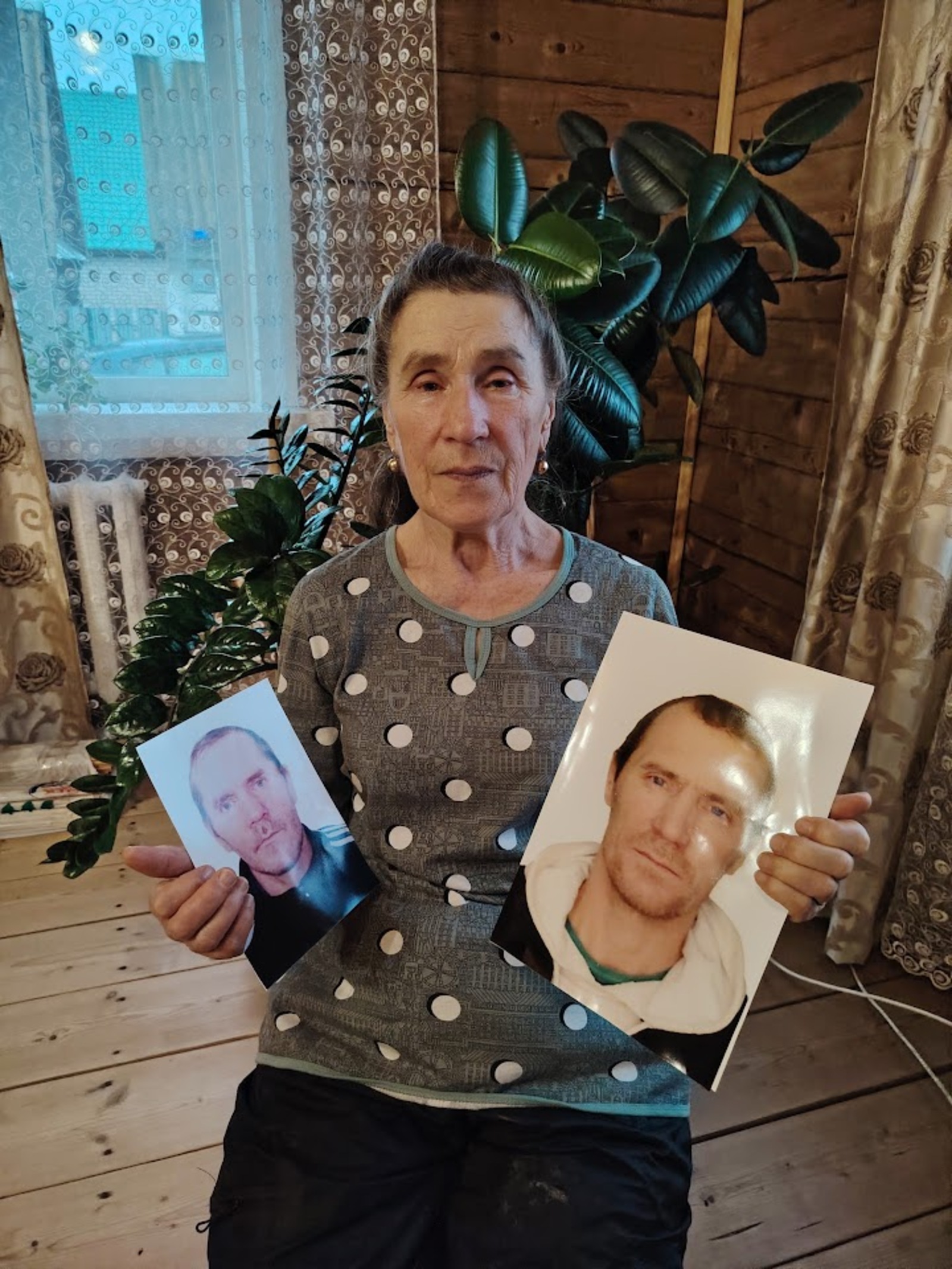 Мать троих солдат находит силы в земле и молитве