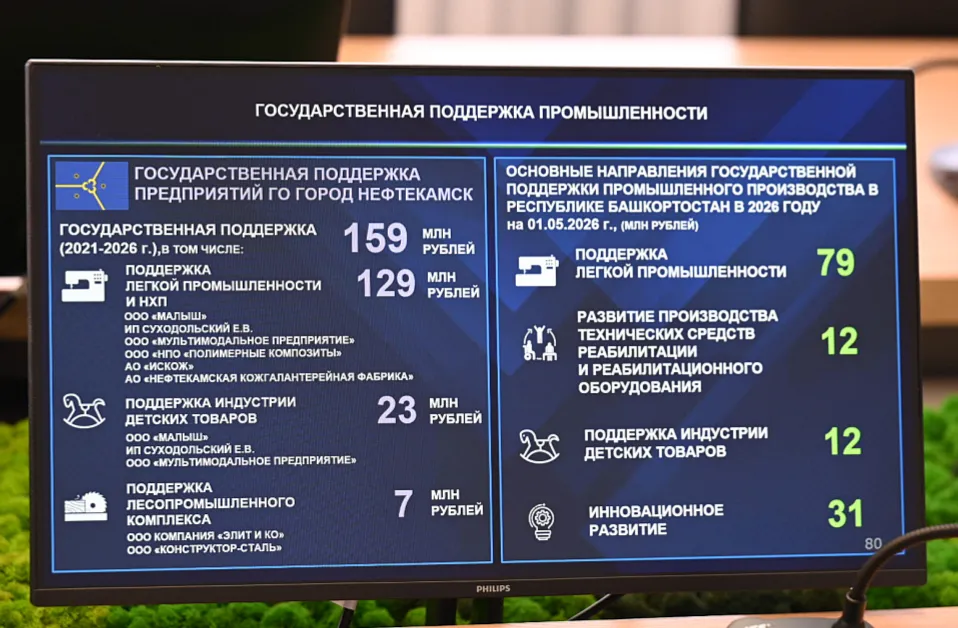 Радий Хабиров о вопросах социально-экономического развития Нефтекамска