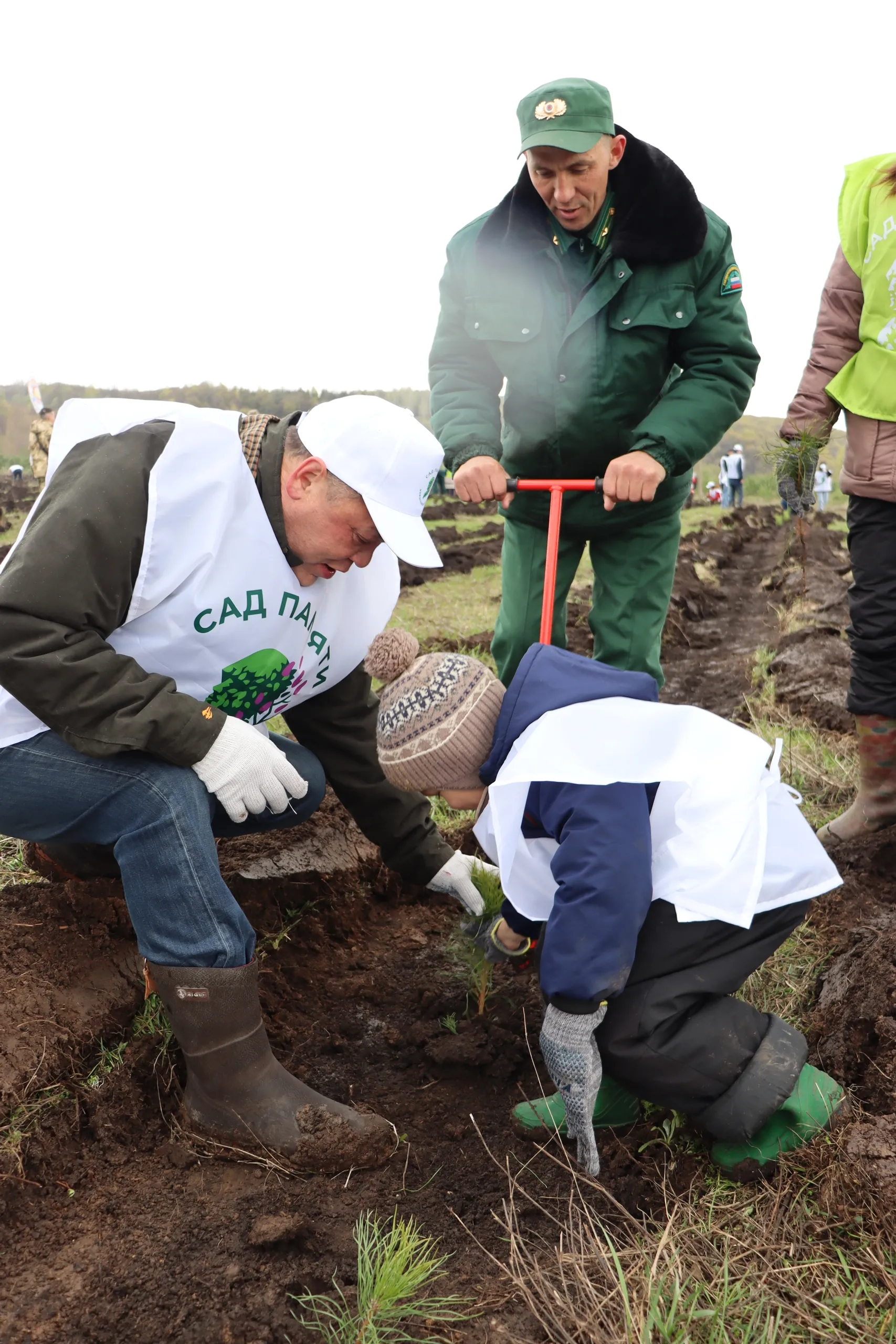 В Башкортостане в рамках акции «Сад памяти» высадили «Лес Героев»