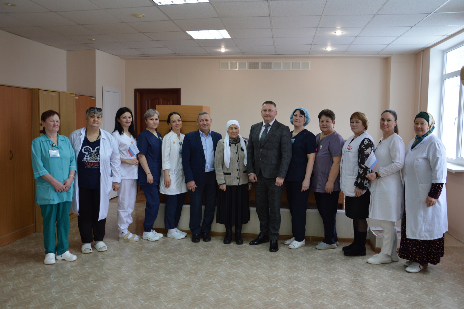 В Агидели члены семей участников СВО встретились с главным врачом и профкомом