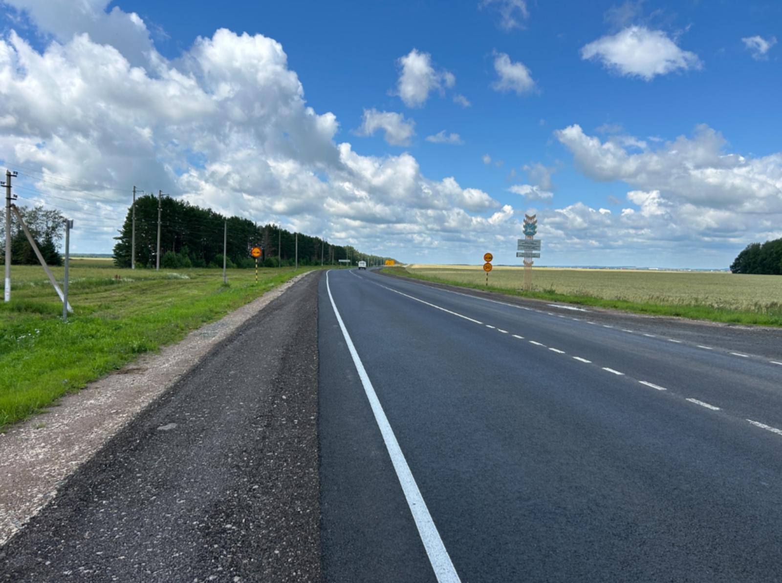 В Башкортостане отремонтировали 13 км дороги Бураево – Старобалтачево - Куеда