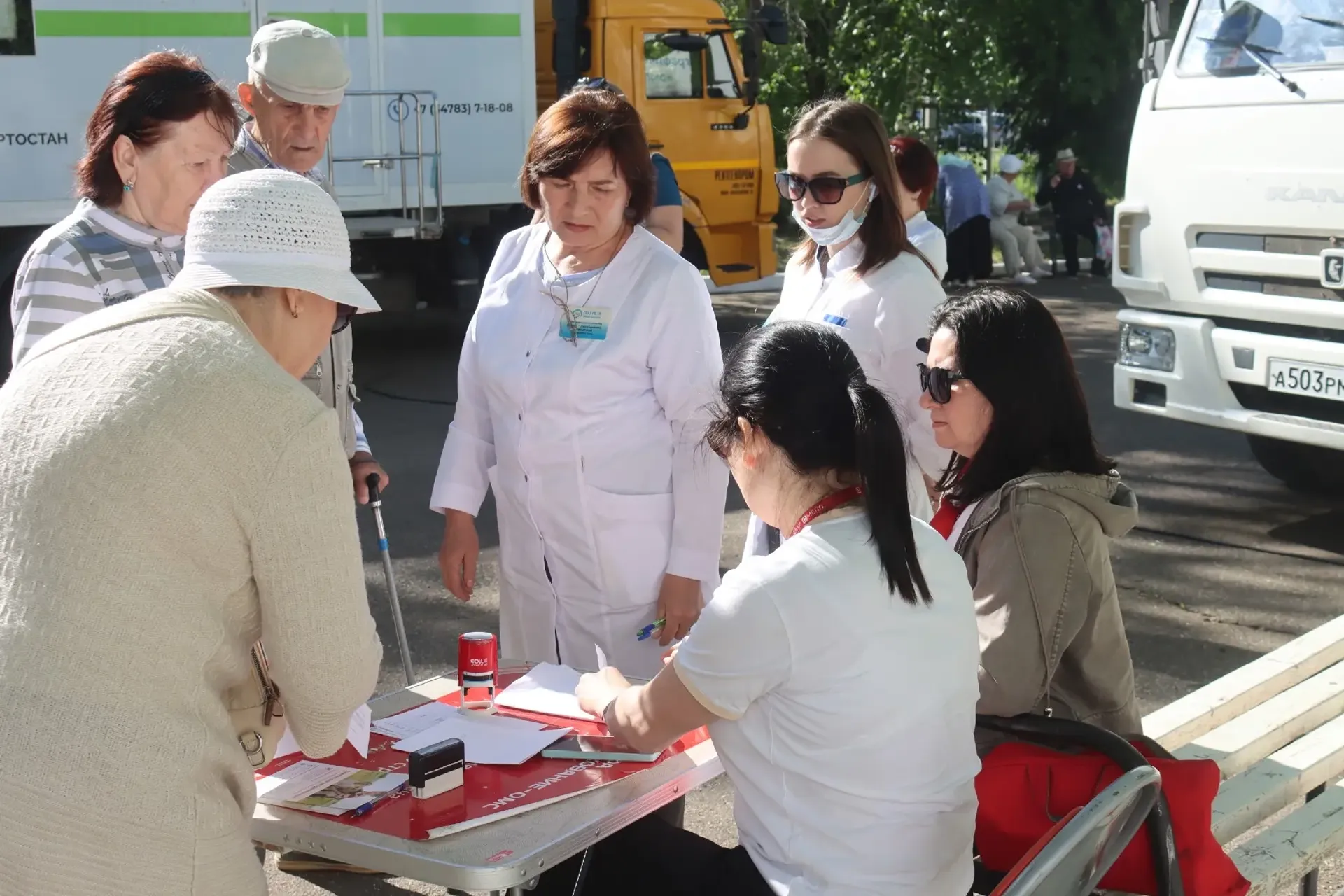 В Агидели 80 человек прошли обследование за два дня