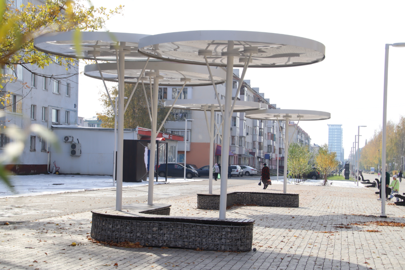 В Нефтекамске благодаря нацпроекту обновляются общественные территории