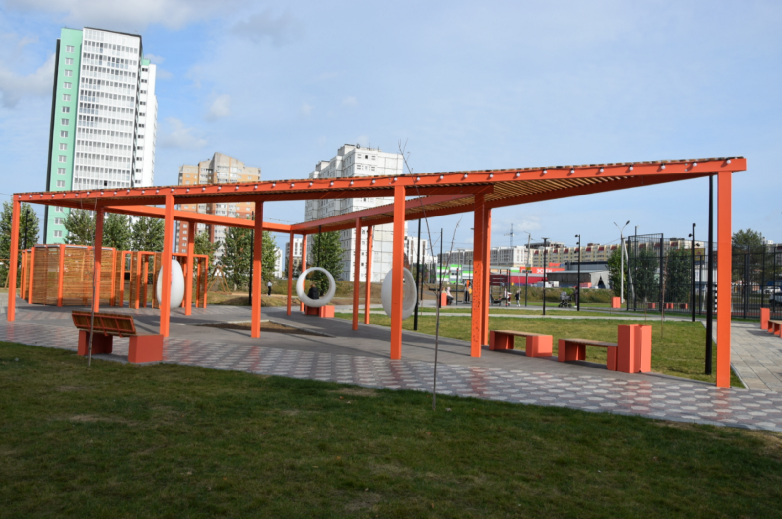 В Нефтекамске благодаря нацпроекту обновляются общественные территории